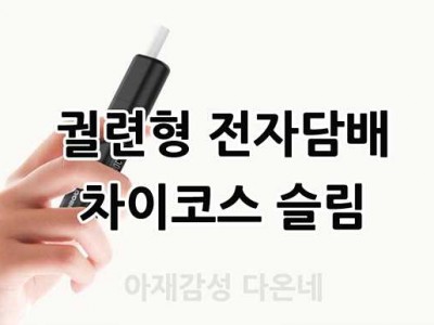 궐련형 전자담배 차이코스 슬림 사용