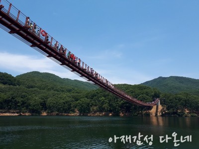 은평구에서 가까운 서울 근교 둘레길 파주 마장호수 출렁다리